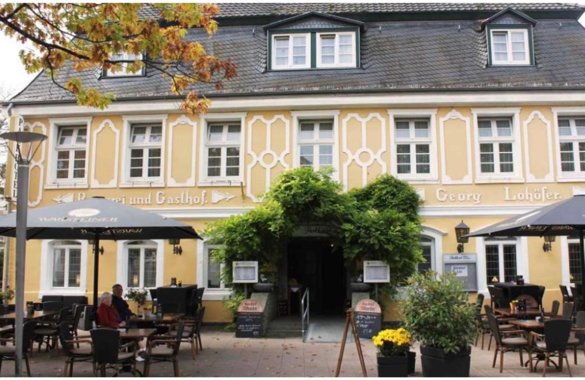 Parkhotel & Kurcafe Bad Sassendorf Exterior foto